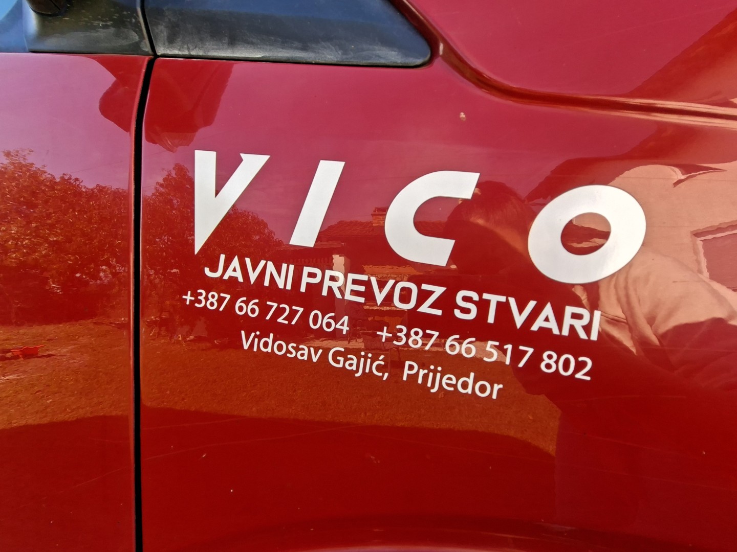 Javni prevoz stvari VICO Vidosav Gajić s.p. Prijedor